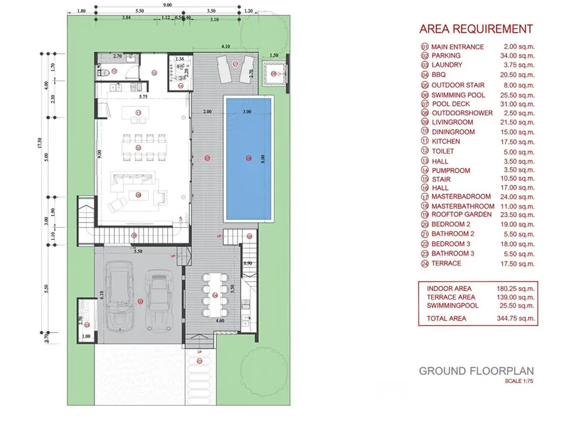 Villa in Privilege Luxury Villas Lamai (Lamai) · Development floor plan