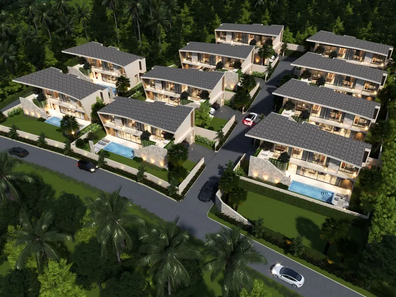 Villa in Privilege Luxury Villas Lamai (Lamai) · aerial view