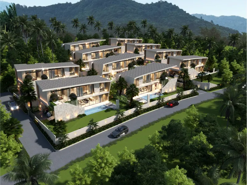 Villa in Privilege Luxury Villas Lamai (Lamai) · aerial view