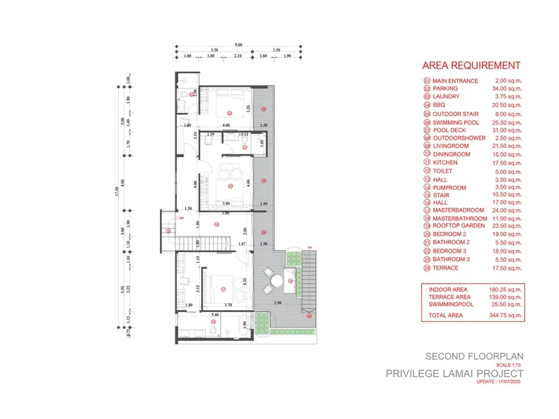 Villa in Privilege Luxury Villas Lamai (Lamai) · Development floor plan