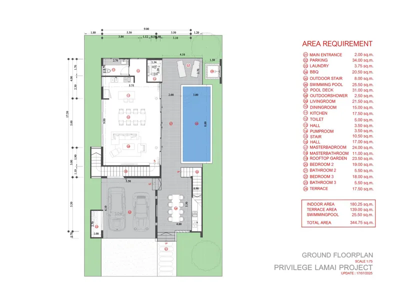 Villa in Privilege Luxury Villas Lamai (Lamai) · Development floor plan